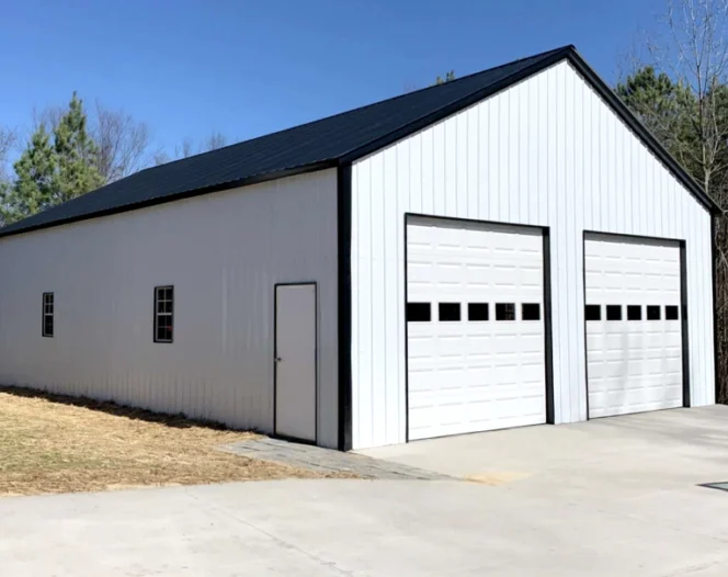 1st 1 White building with high pitch