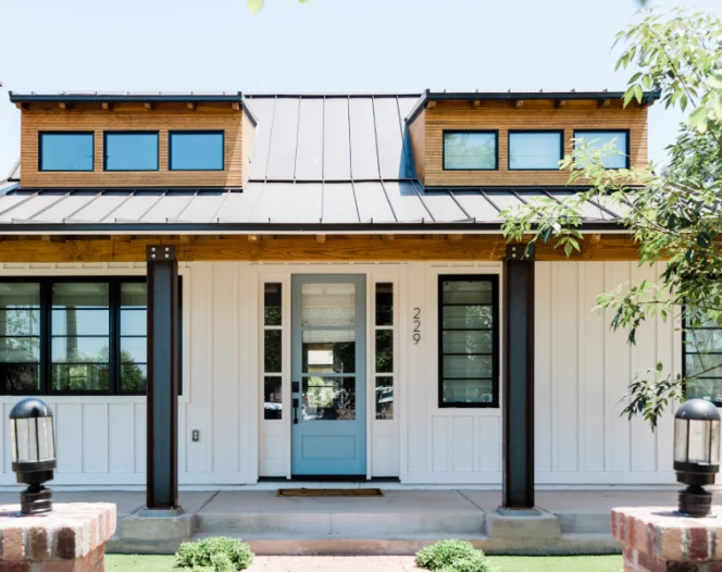 metal house