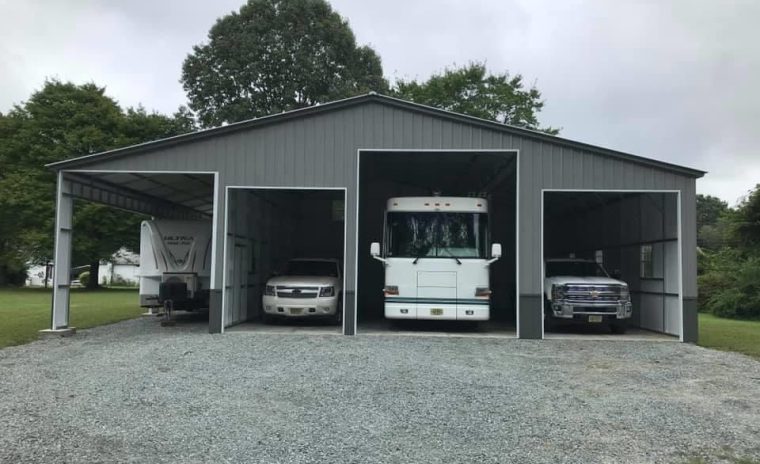 All Gray Custom Barn 6