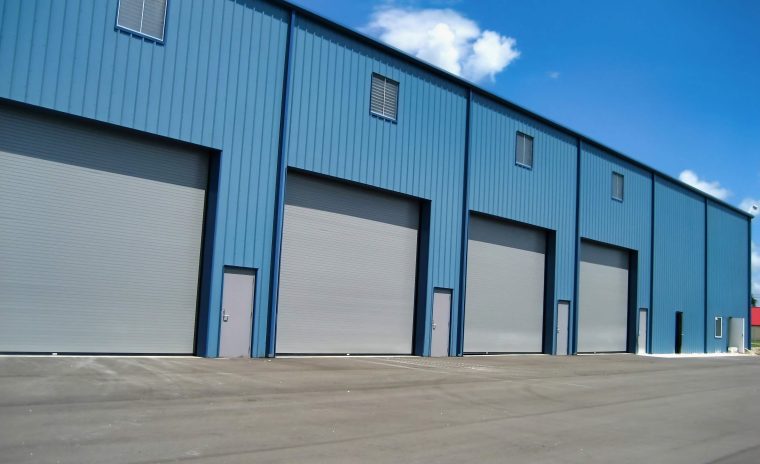 commercial red iron steel building warehouse 4